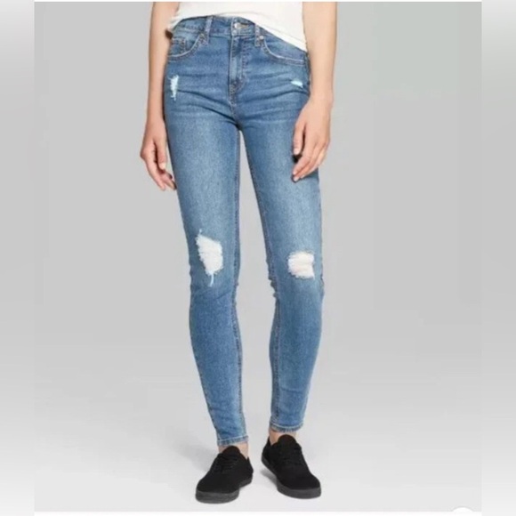 Wild Fable Women's High-Rise Skinny Jeans(Size 4) - Picture 1 of 13